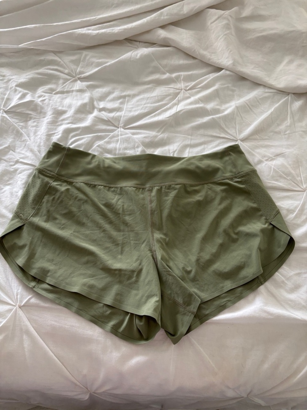 Athleta Olive Green Women's Athletic Shorts